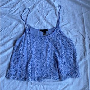 Forever 21 lavender // purple tank top